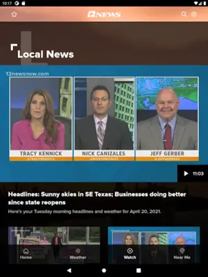 12NewsNow android App screenshot 1